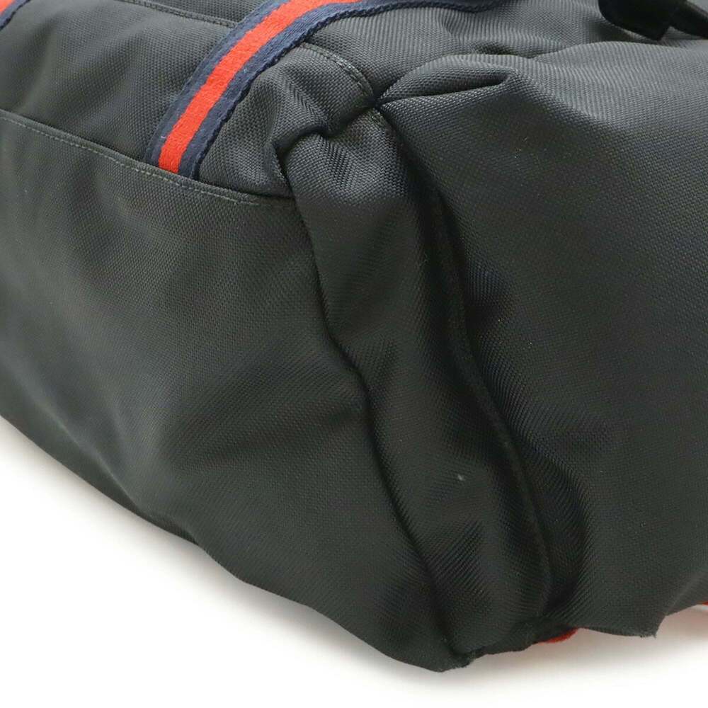 GUCCI Black Leather Backpack - Picture 4 of 9